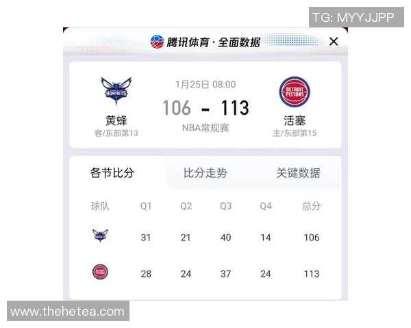 黄蜂对活塞精彩赛事直播地址分享及观看指南